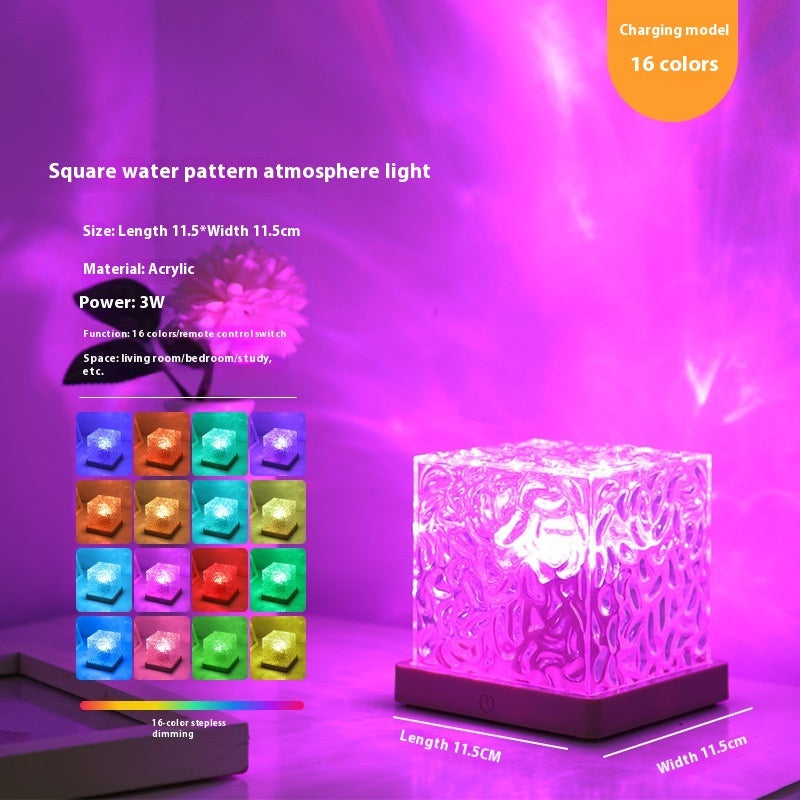 LED Water Ripple Ambient Light Holiday Gift